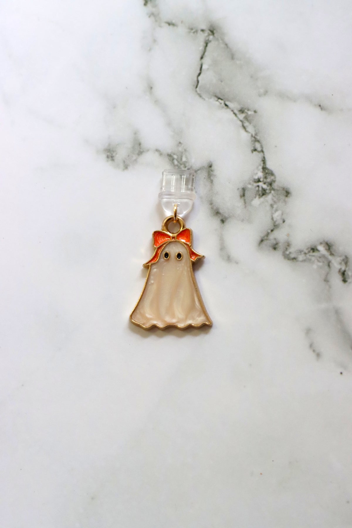 Kindle Charm - Ghosty with Bow