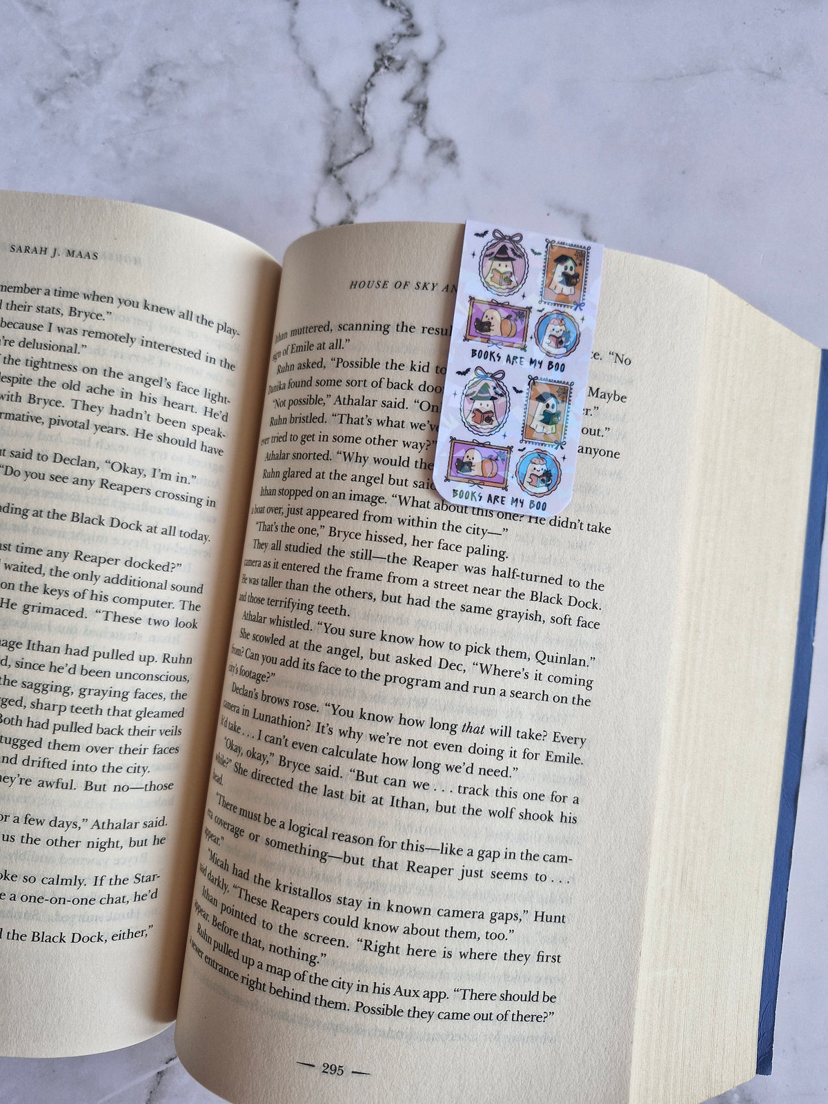 Books are my Boo Magnetic Bookmark