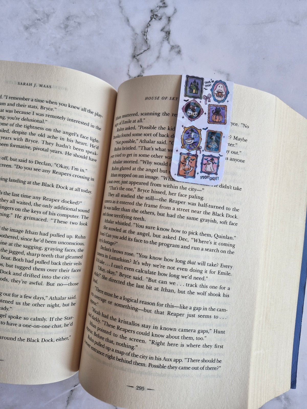 Trick Or Treat Magnetic Bookmark