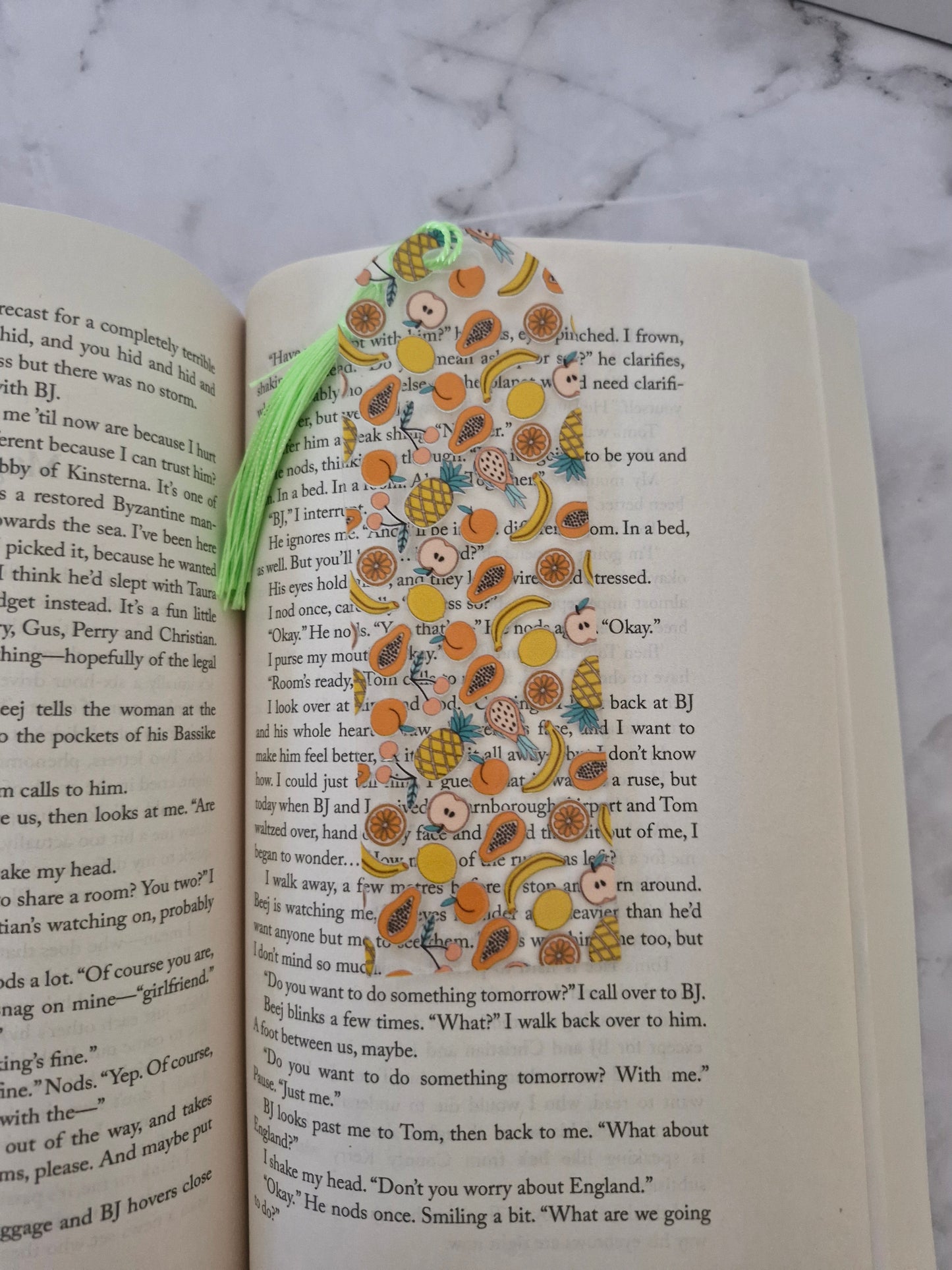 Tropical Fruit Mix Bookmark