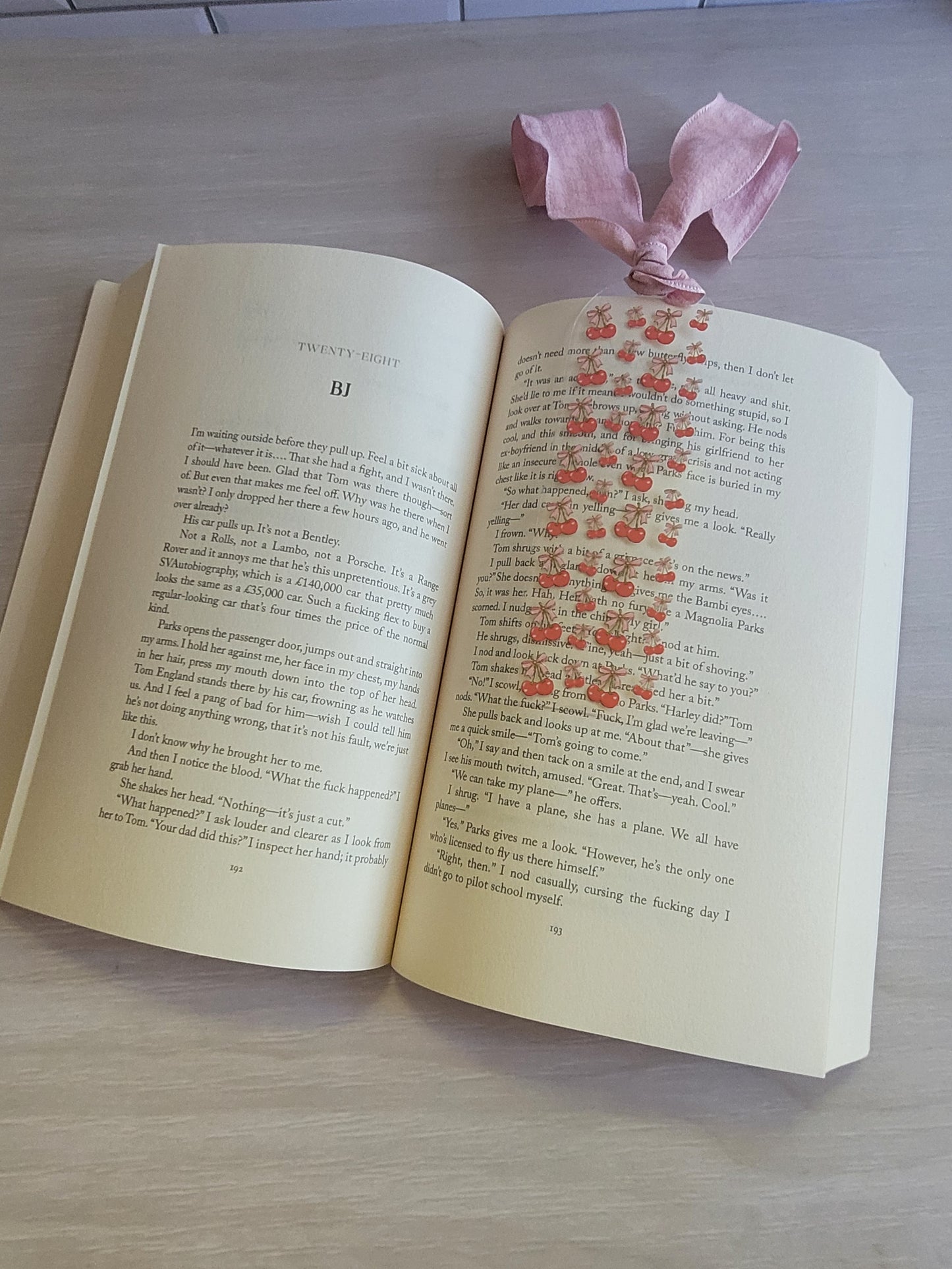 Red Cherry Bookmark