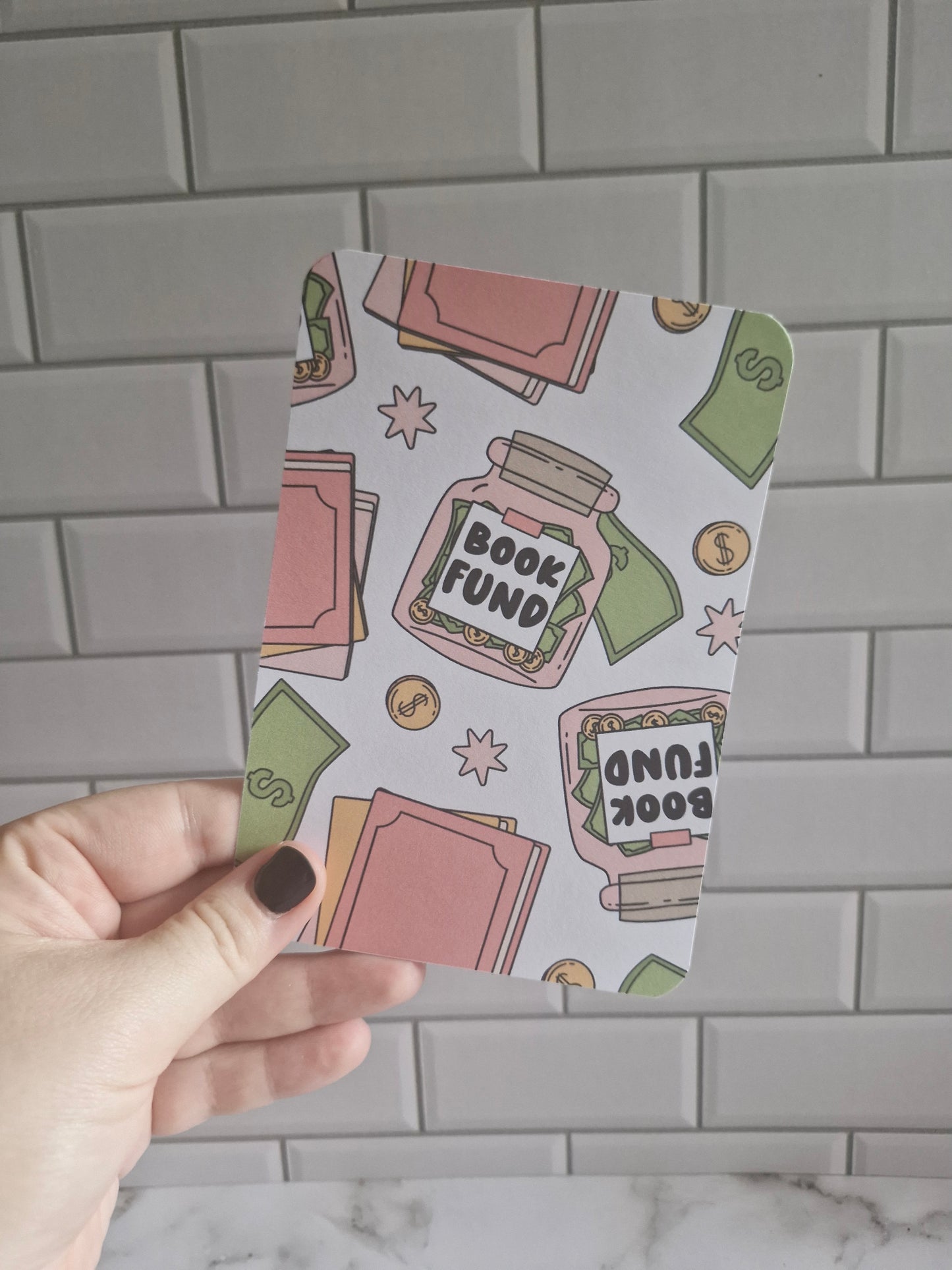 Book Fund Savings Jar