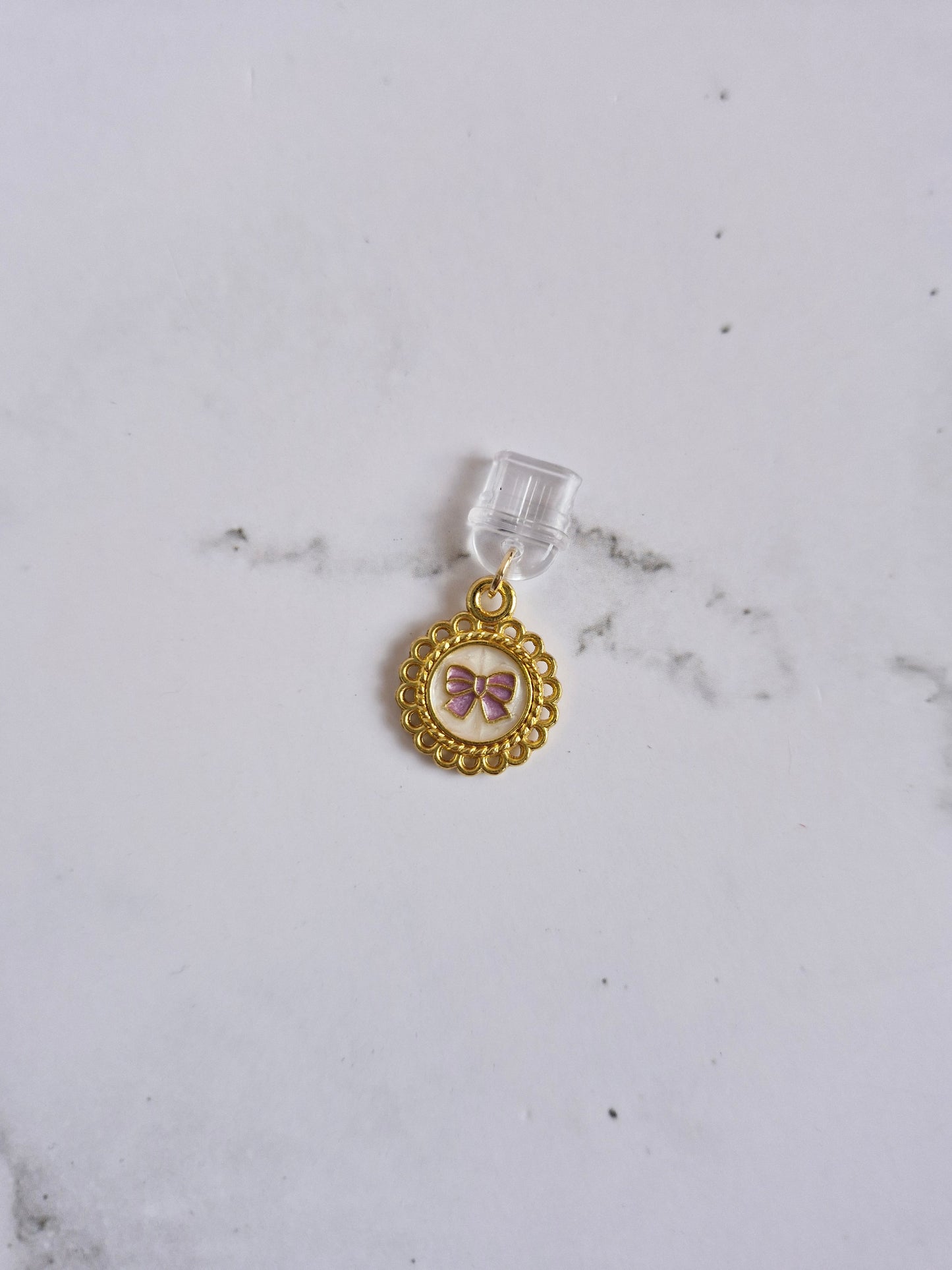 Sweetheart Bow Kindle Charm