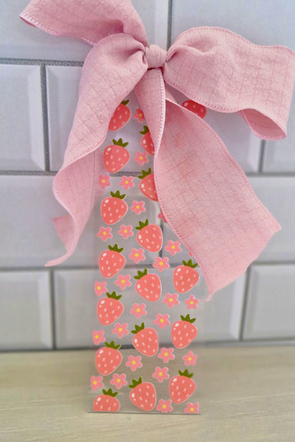 Strawberries & Flowers Bookmark image 1