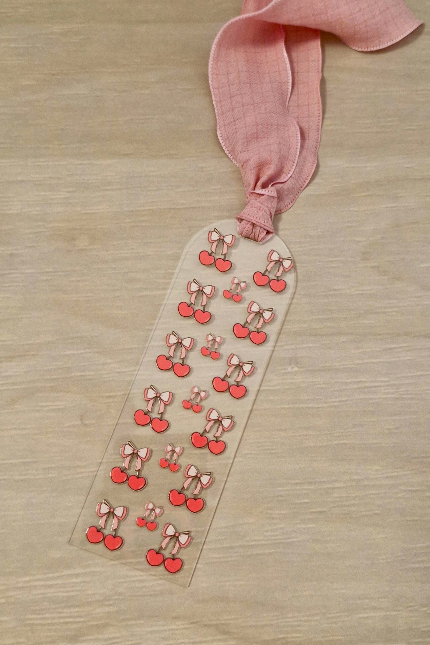 Pink Cherry Club Bookmark image 0
