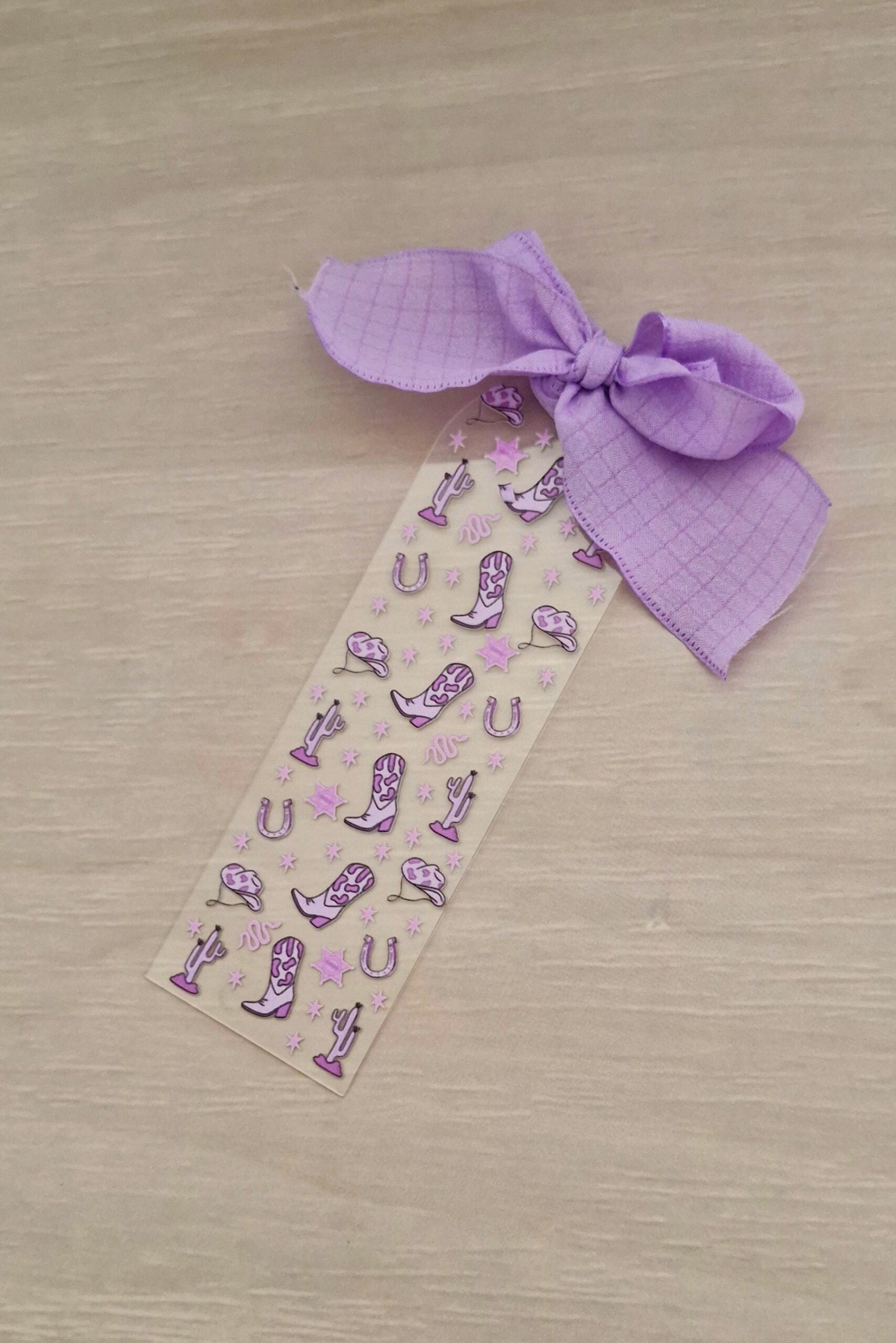 Cowboy Era Bookmark - Purple image