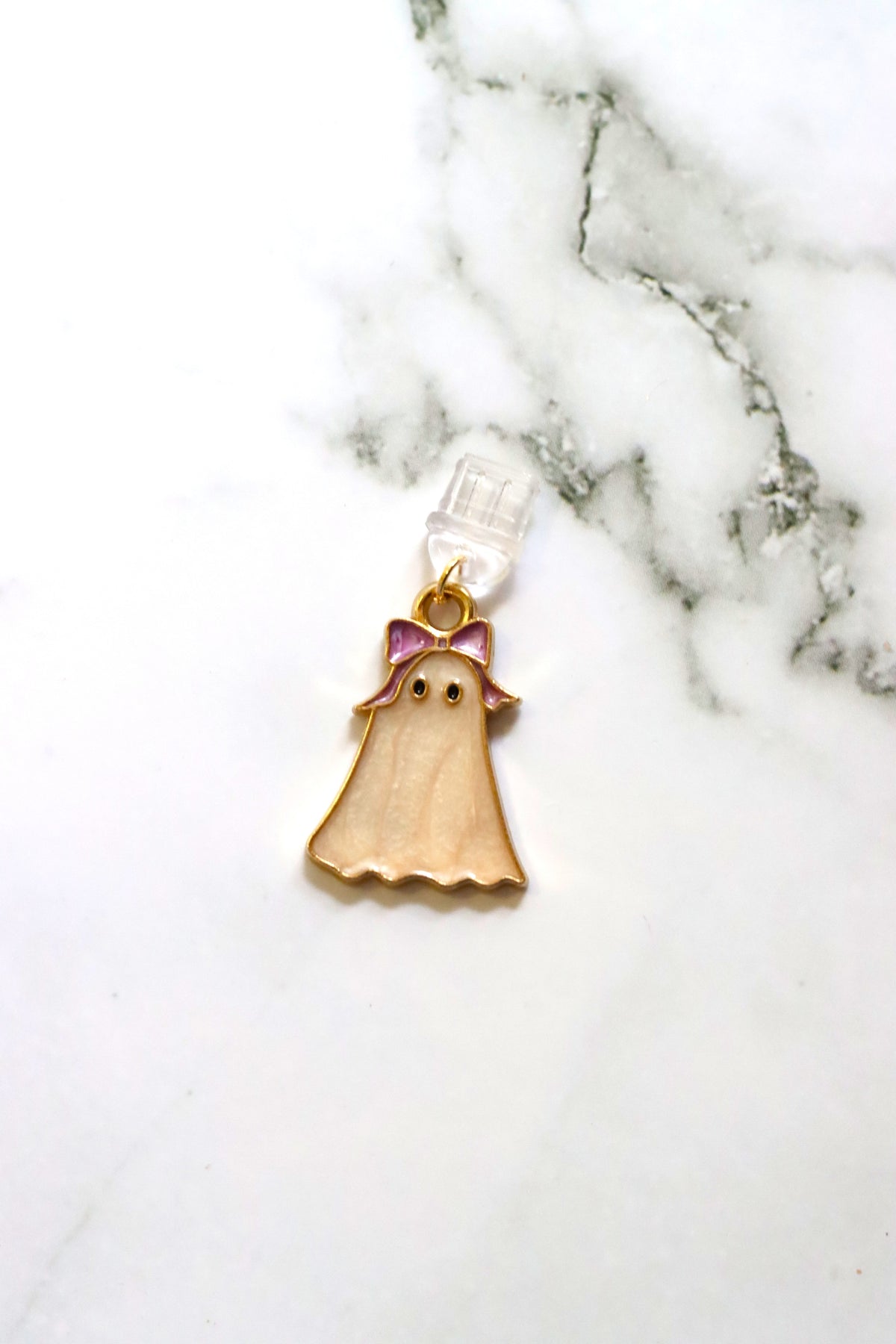 Kindle Charm - Ghosty with Bow