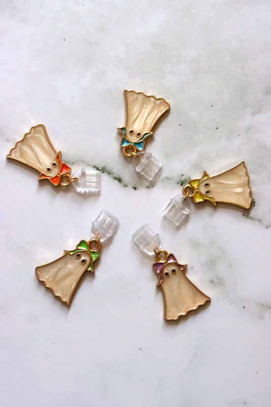 Kindle Charm - Ghosty with Bow