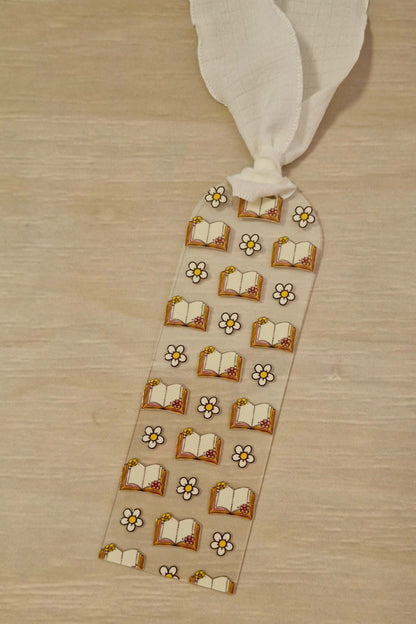 Books & Flowers Bookmark image 0