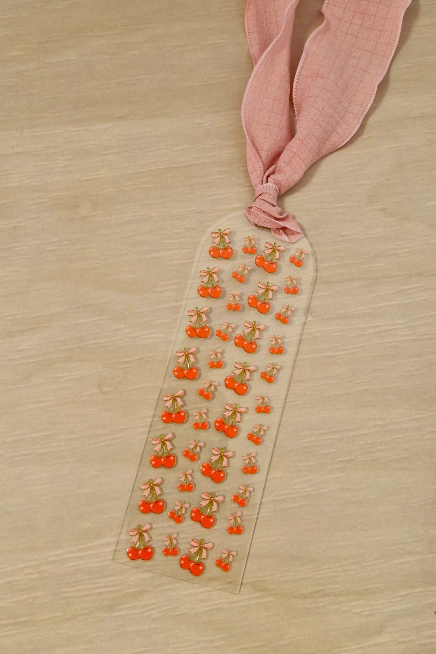 Red Cherry Bookmark image 0