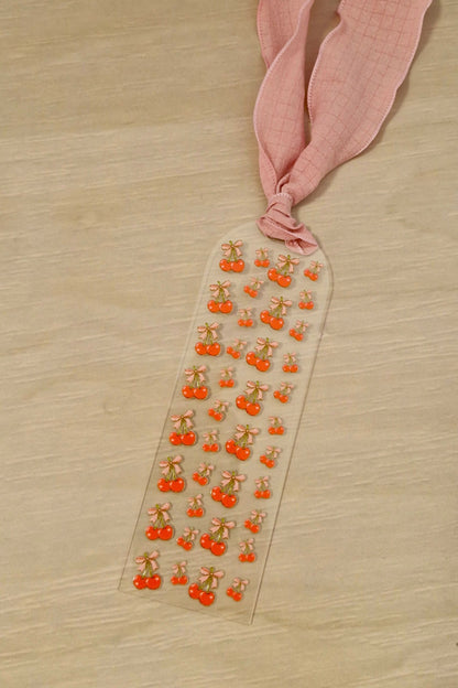 Red Cherry Bookmark image 0