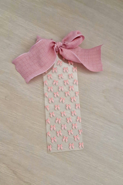 Baby Bow Bookmark - Pink image