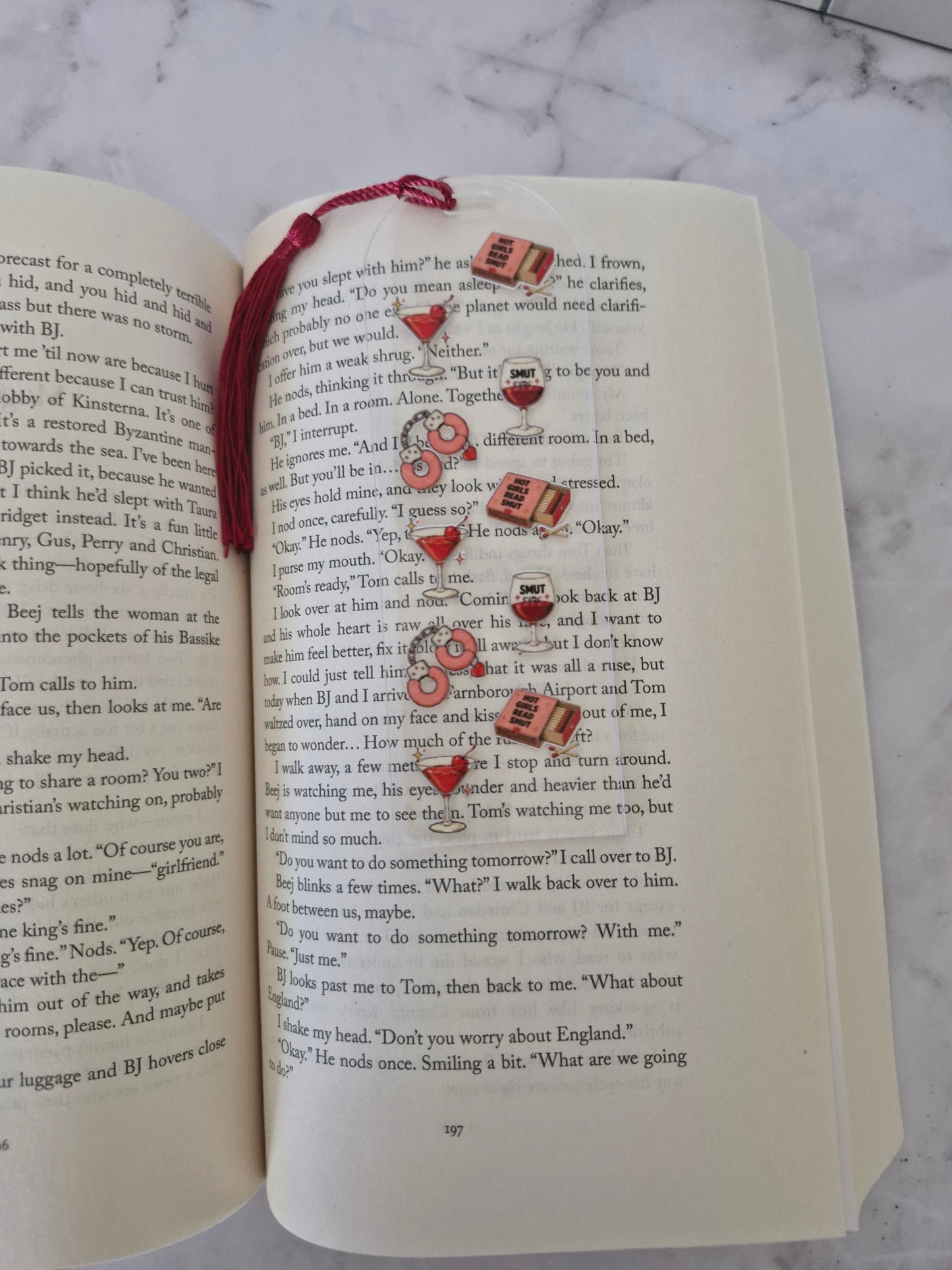 Smut Sips Bookmark