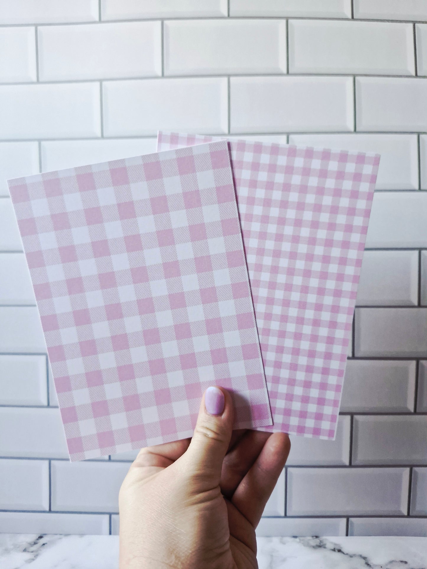 Pink Gingham