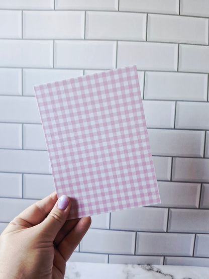 Pink Gingham