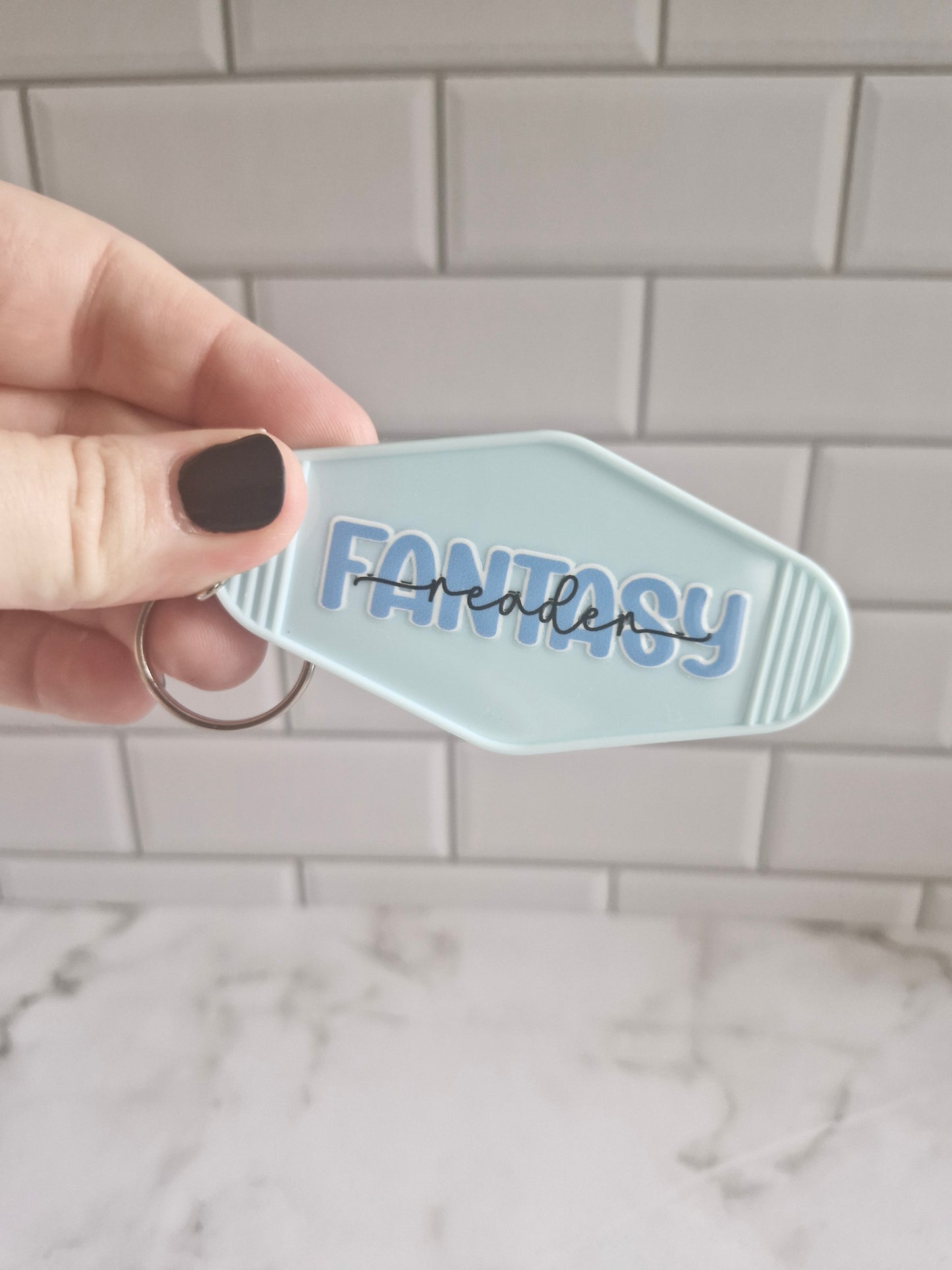 Hotel Genre Keyring - Fantasy Reader