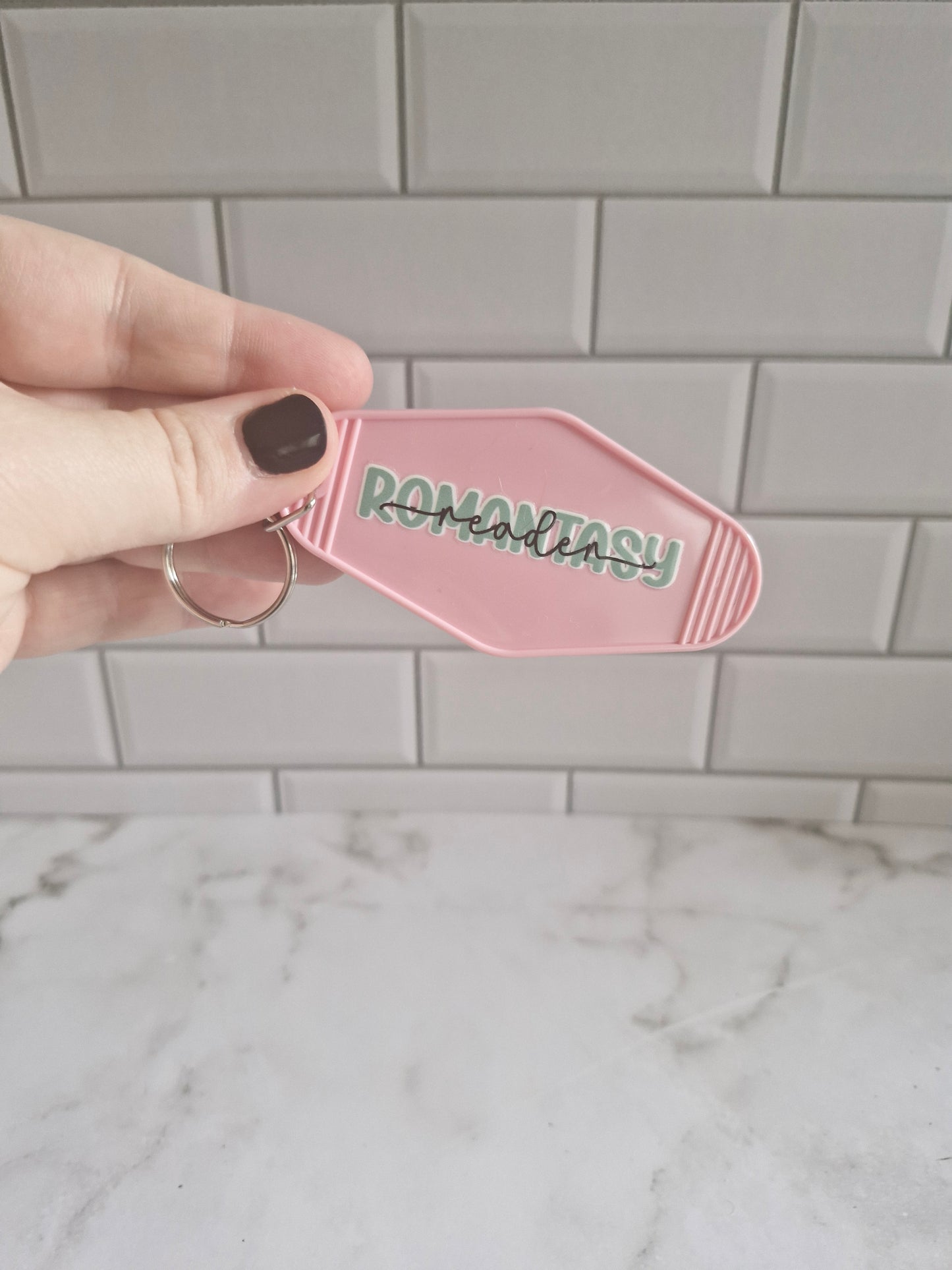 Hotel Genre Keyring - Romantasy Reader