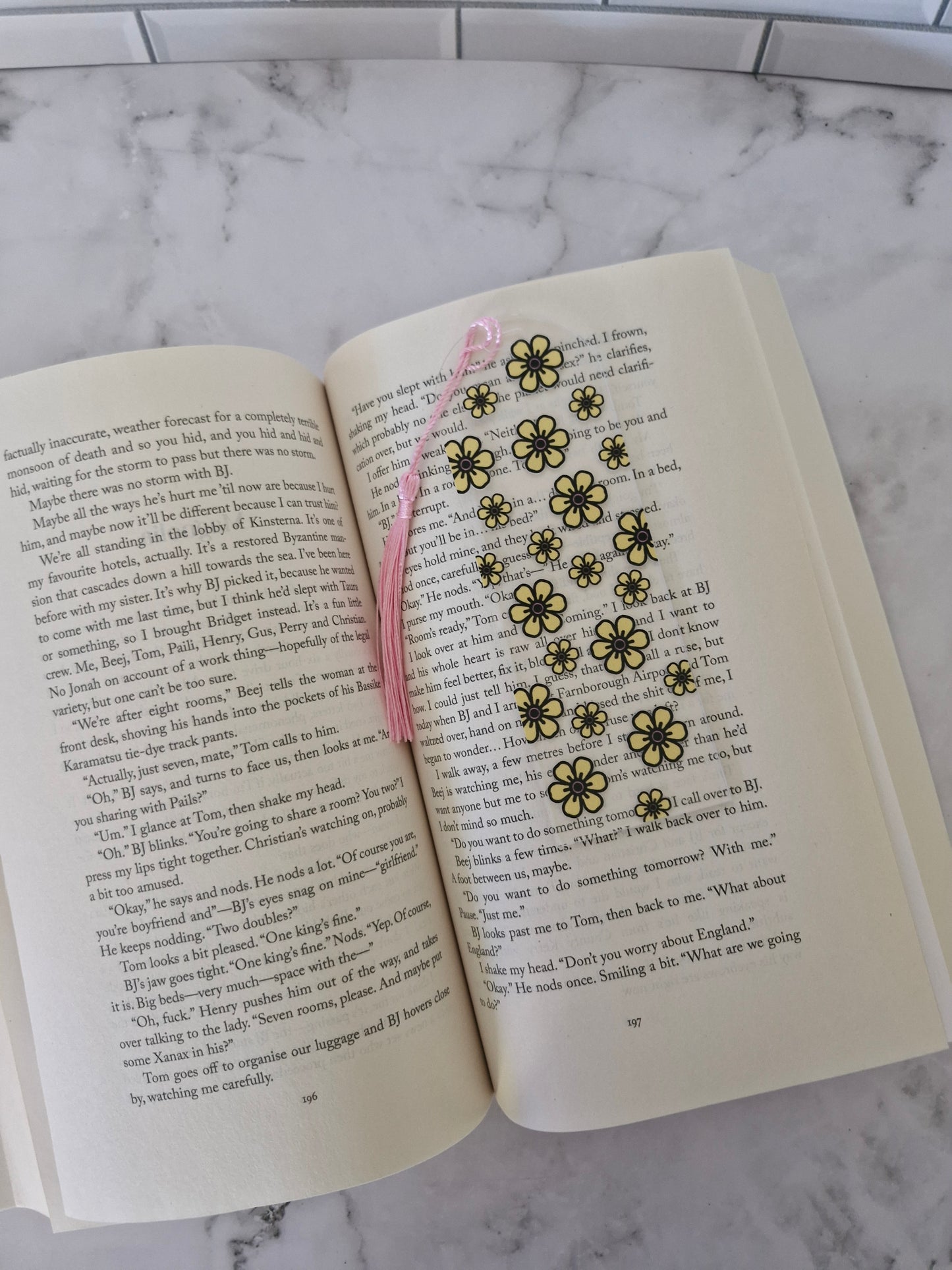 Trad Flower Bookmark