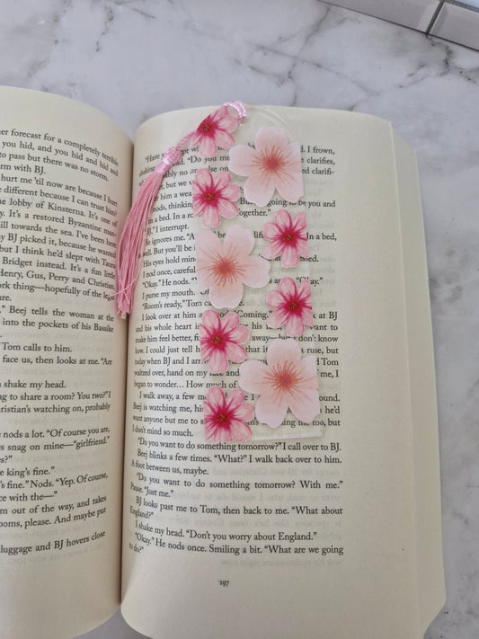 Botanical Flower Bookmark