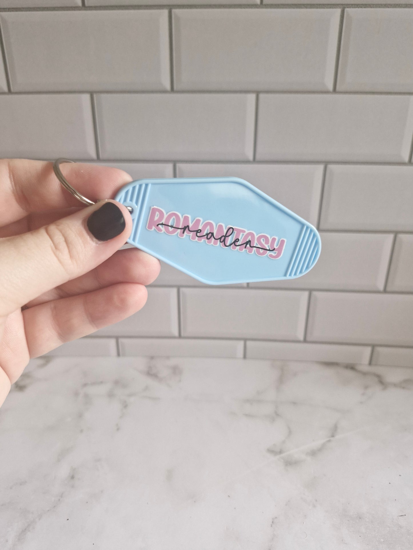 Hotel Genre Keyring - Romantasy Reader