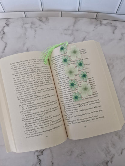Botanical Flower Bookmark