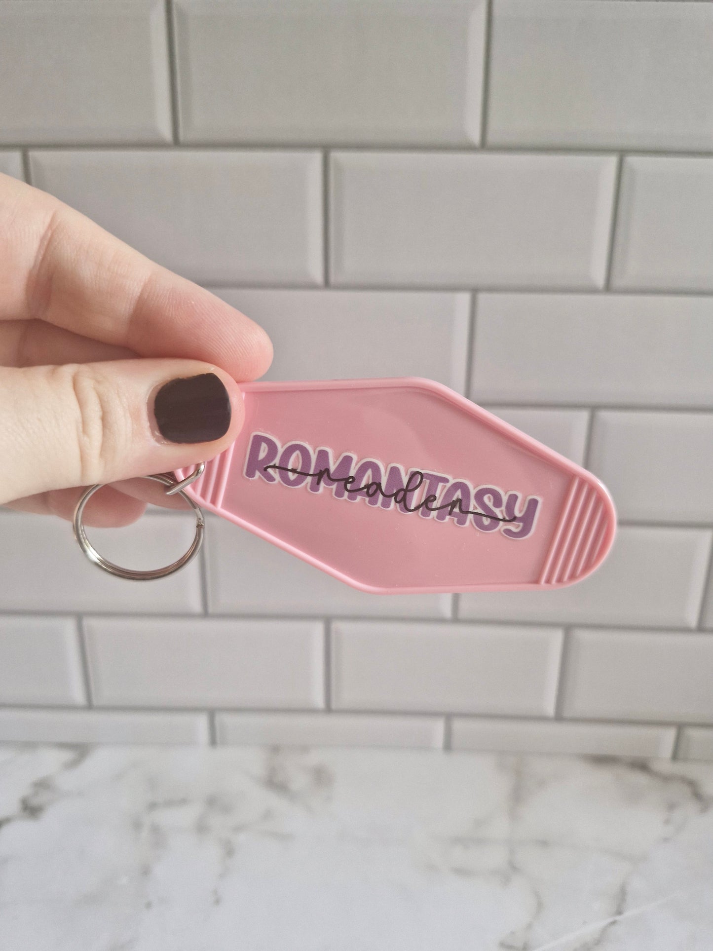Hotel Genre Keyring - Romantasy Reader
