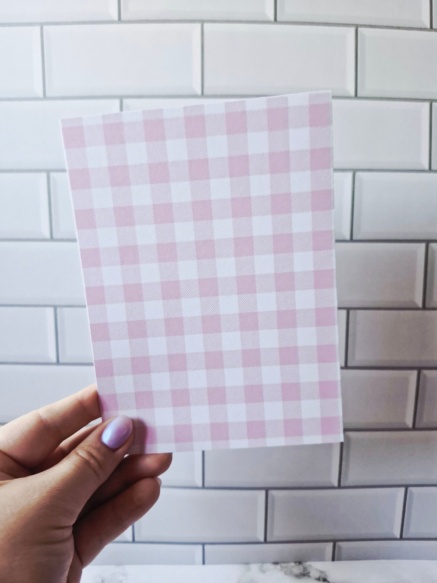 Pink Gingham