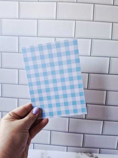 Blue Gingham