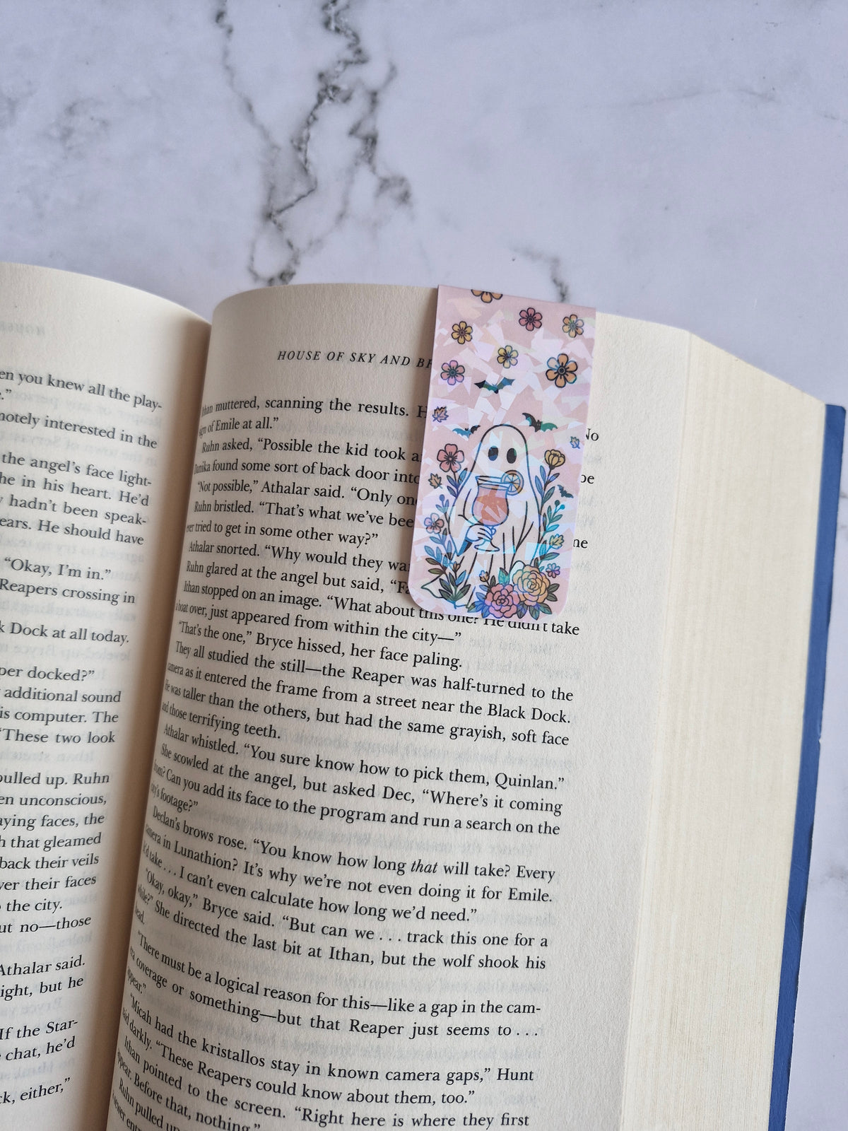 Cocktail Ghosty Magnetic Bookmark