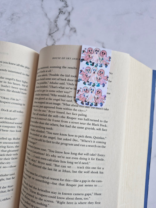 Dancing Ghosty's Magnetic Bookmark