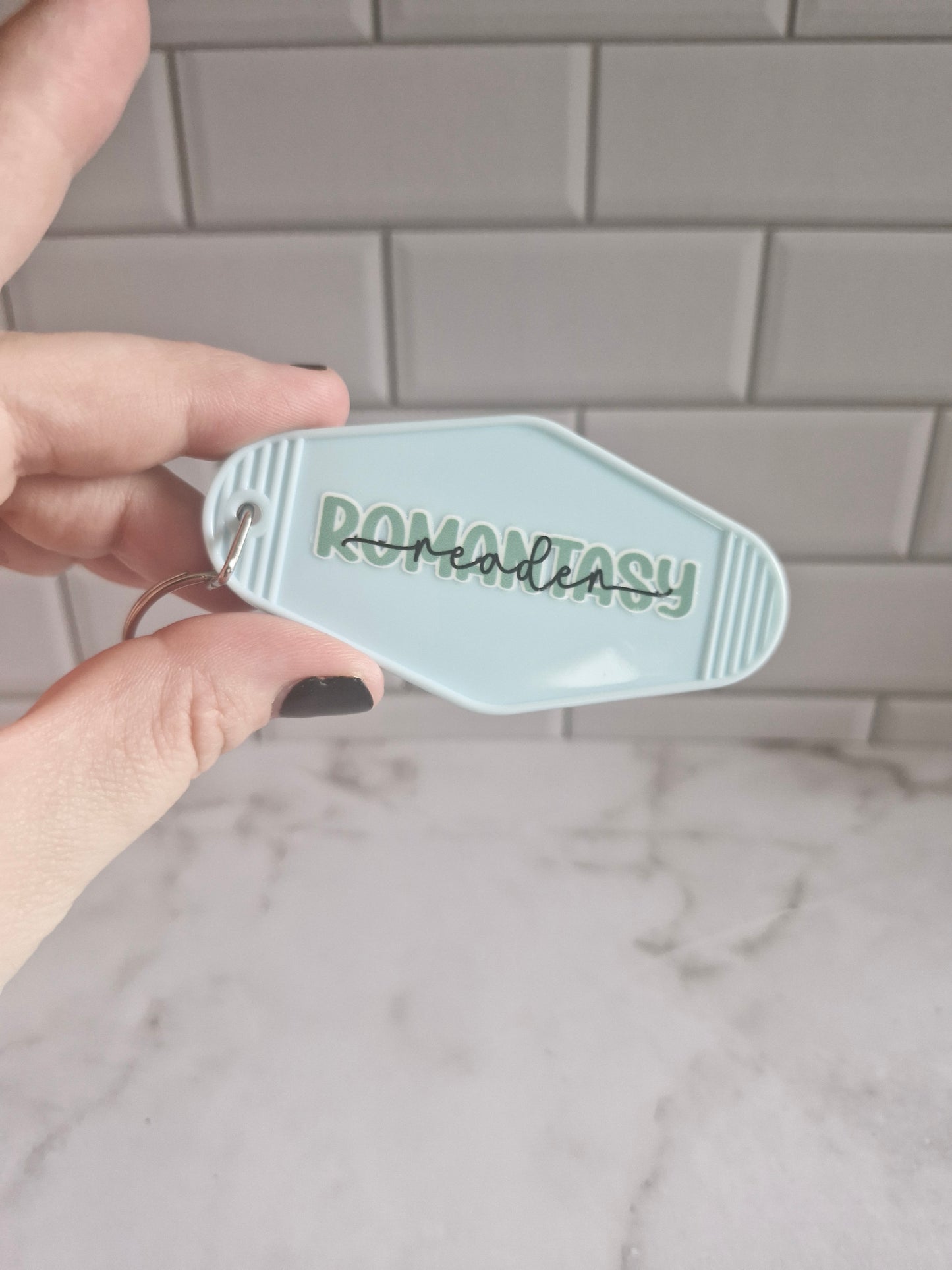 Hotel Genre Keyring - Romantasy Reader