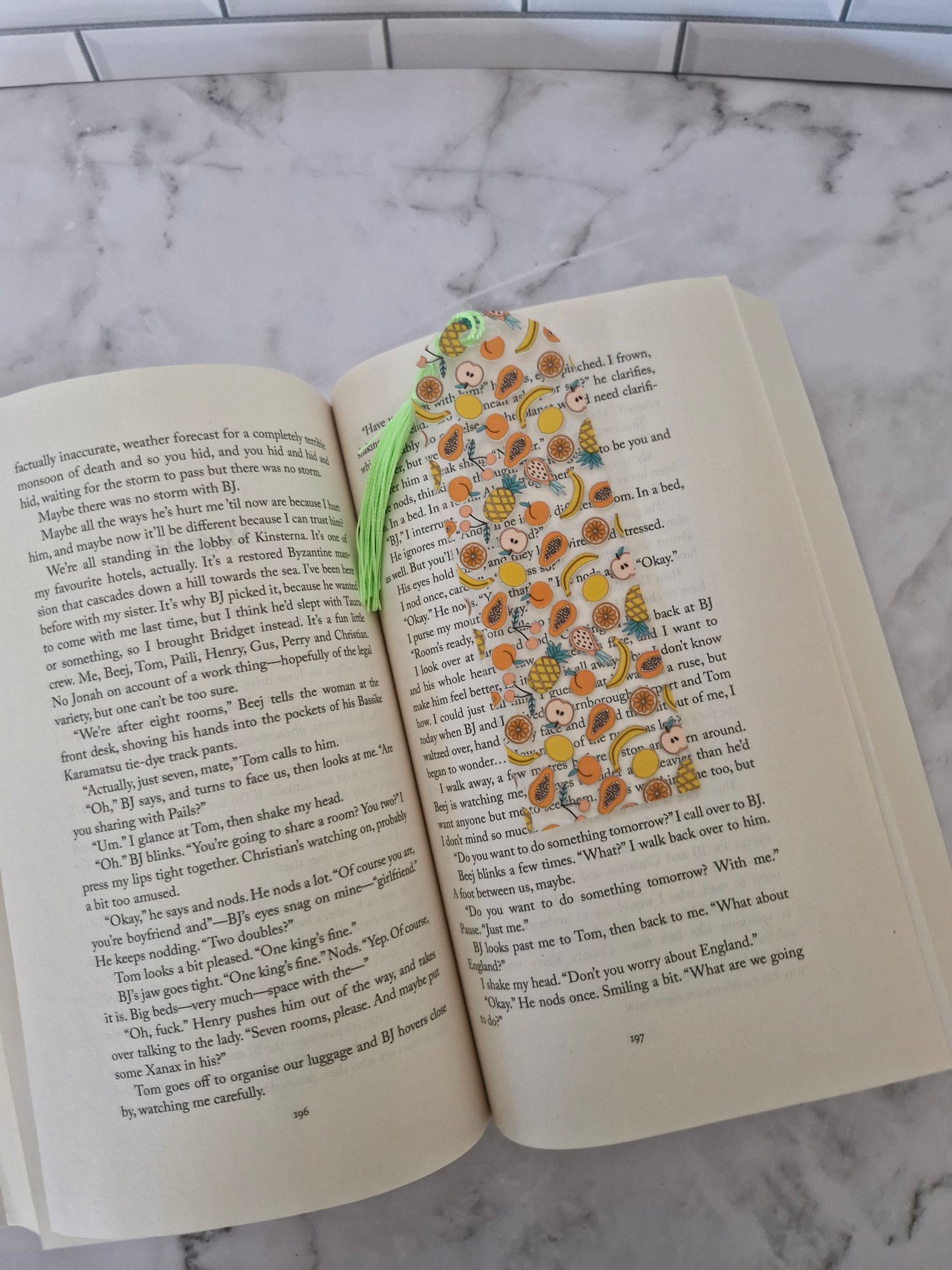 Tropical Fruit Mix Bookmark