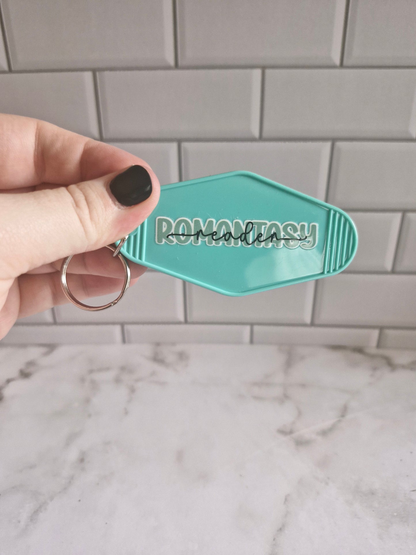 Hotel Genre Keyring - Romantasy Reader