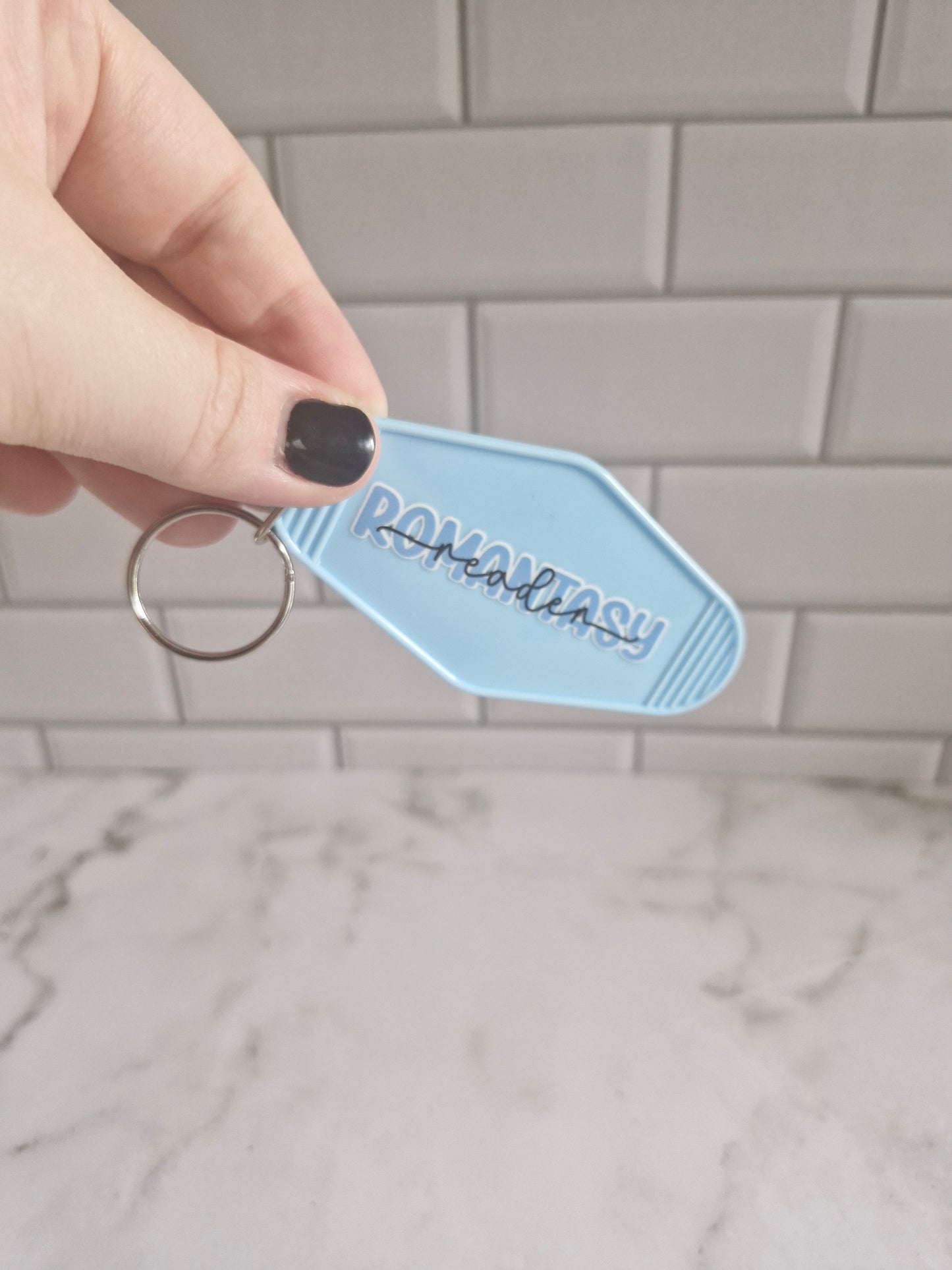 Hotel Genre Keyring - Romantasy Reader