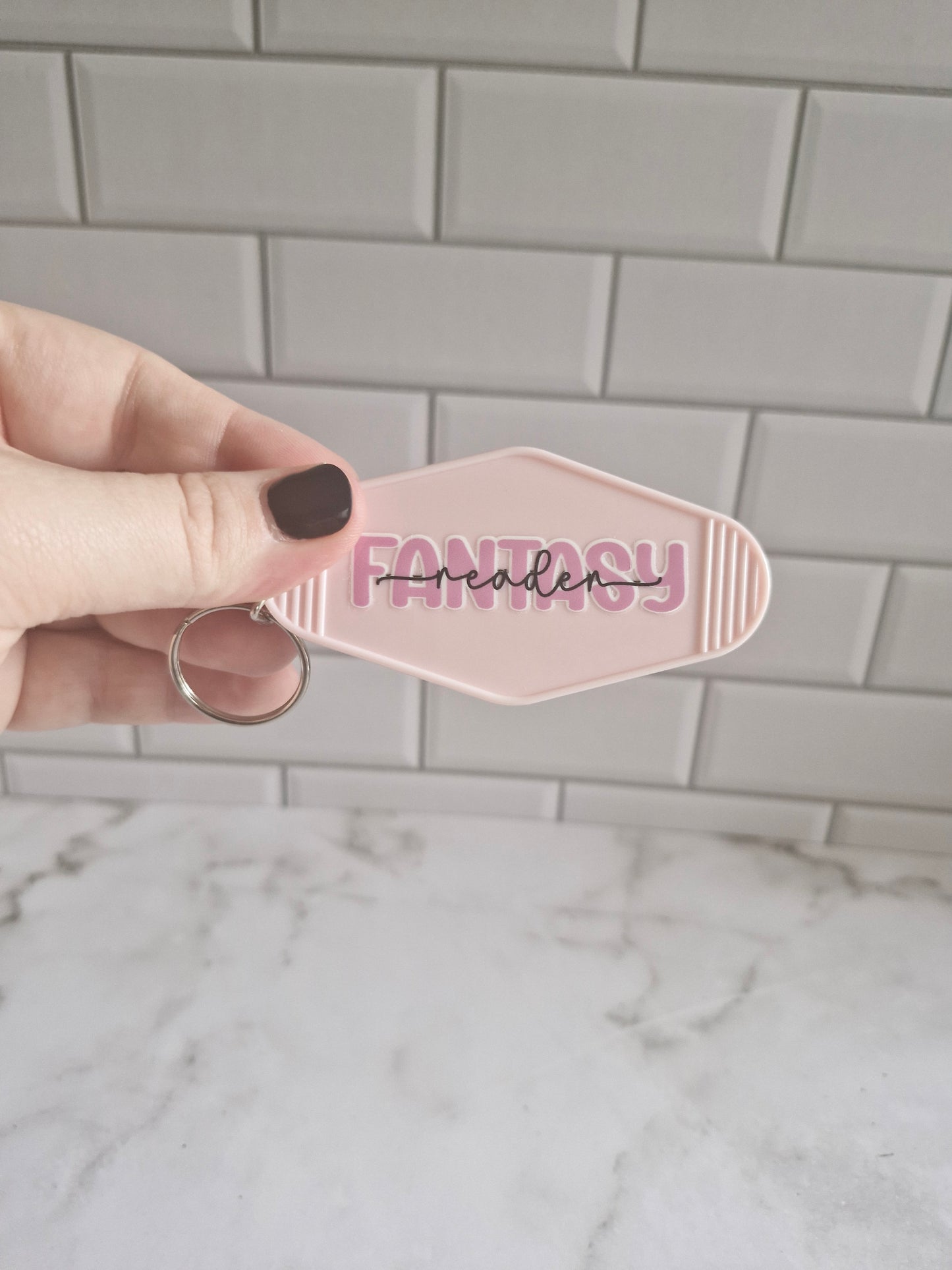 Hotel Genre Keyring - Fantasy Reader