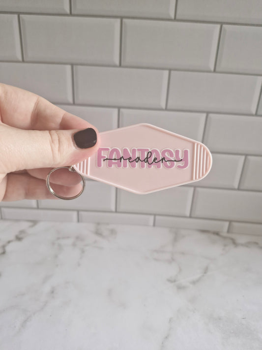 Hotel Genre Keyring - Fantasy Reader